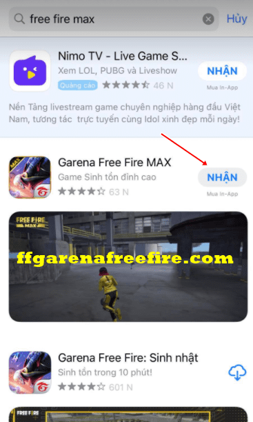 Cách tải Free Fire MAX miễn phí